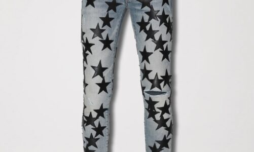 CHEMIST LEATHER STARS JEAN